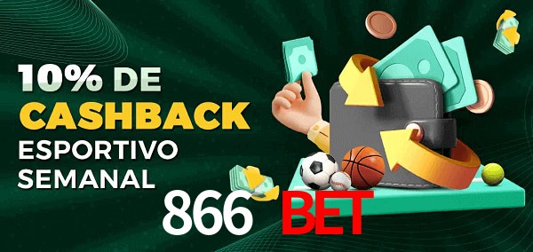10% de bônus de cashback na 866 bet