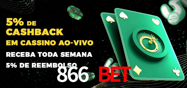 Promoções do cassino ao Vivo 866 bet